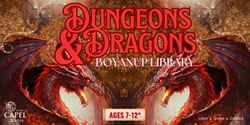 Banner image for Dungeons and Dragons - Boyanup Library