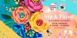 Banner image for Rainbow Florals - Sip & Paint @ The Bassendean Hotel