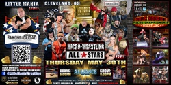 Banner image for Cleveland, OH -- Micro-Wresting All * Stars: Little Mania Rips Through the Ring!