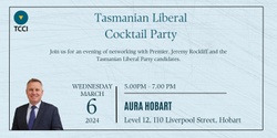 Banner image for Tasmanian Liberal Cocktail Party