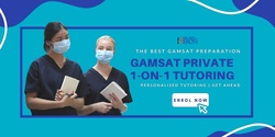 Banner image for 💥GAMSAT 1-on-1 GAMSAT Tutoring | Halad to Health
