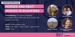 Banner image for VfCA November Masterclass: Horses and Heat