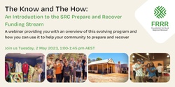 Banner image for The Know and the How - Prepare and Recover