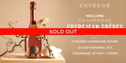 Banner image for Frerejean Freres Champagne Dinner