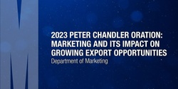 Banner image for The 2023 Peter Chandler Oration