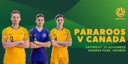 Banner image for Pararoos v Canada
