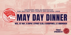 Banner image for 2024 May Day Dinner