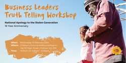 Banner image for Business Leaders Truth Telling Workshop