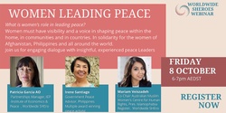 Banner image for Women Leading Peace