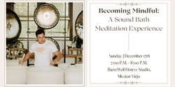 Banner image for Becoming Mindful: A Sound Bath Meditation Experience + CBD (Mission Viejo)