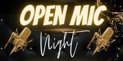 Banner image for Open mic night supported by Gatsbys ‘WAZUP’ and CW Bennett