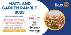 Banner image for Maitland Garden Ramble