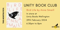 Banner image for Unity Book Club February 2024: Bird Life by Anna Smaill 