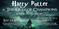 Banner image for Harry Potter and the Quiz Of Champions
