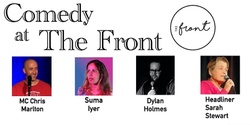 Banner image for Comedy at The Front - April: Sarah Stewart