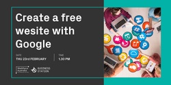 Banner image for Create a free website with Google