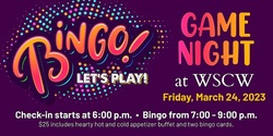 Banner image for Game Night - Let's Play Bingo!