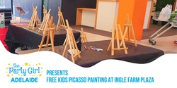 Banner image for 🎨 FREE Little Picasso Workshop at Ingle Farm Plaza April School Holidays 🎨