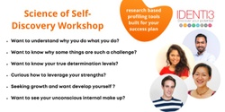 Banner image for THE SCIENCE OF SELF-DISCOVERY : PERSONAL DEVELOPMENT PROFILING