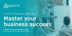 Banner image for Workshop: Master your business success - Nigel van Reyk