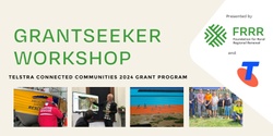 Banner image for Telstra Connected Communities 2024 Grantseeker Workshop