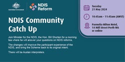 Banner image for NDIS Reform Community Catch Up – Perth