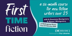 Banner image for First Time Fiction: Tools for Novice Writers Over 25