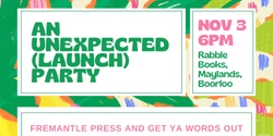 Banner image for An Unexpected (Launch) Party!
