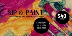 Banner image for Summer Sip & Paint! 