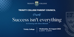 Banner image for Success Isn't Everything - An Evening with Glenn Mitchell