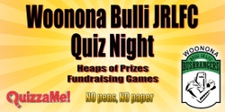 Banner image for Woonona Bulli JRLFC Quiz Night