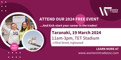Banner image for Getting Women in Trades Taranaki