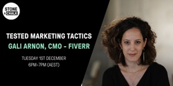 Banner image for Stone & Chalk Presents: Tested Marketing Tactics with Fiverr