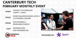 Banner image for Canterbury Tech February 2023 Monthly Event