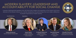 Banner image for Modern Slavery: Leadership and Accountability for Social Change