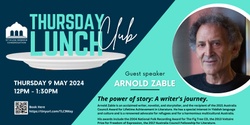 Banner image for Thursday Lunch Club: Arnold Zable