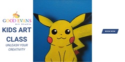 Banner image for Evans Head Kids Painting Class Pikachu (At Rec Hall)