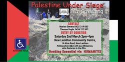 Banner image for Palestine under Siege