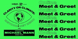 Banner image for Professor Michael Mann - Clarity on Climate: Beyond Net Zero [Online Meet & Greet]