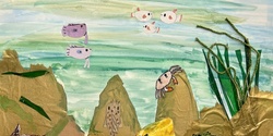 Banner image for School Holiday Program -  Water Colour Collage Art
