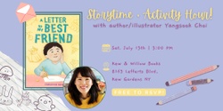 Banner image for Story Time and Activity Hour with Yangsook Choi