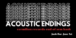 Banner image for Acoustic Endings