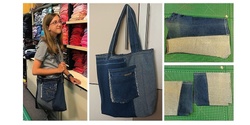 Banner image for  Jeans Tote Bag Workshop @ Upcycle Newcastle