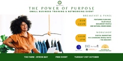 Banner image for The Power of Purpose - Digital Marketing for Small Businesses