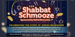 Banner image for SHABBAT SCHMOOZE at ST KILDA SHUL - Celebrating the Story of Jewish Melbourne