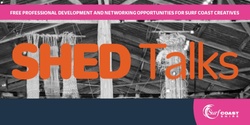 Banner image for SHED Talk 1: Navigating Public Art Commissions with Grant Finck, Jenna Oldaker and Cinnamon Stephens 