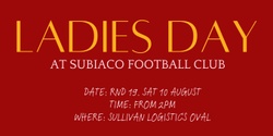 Banner image for Ladies Day