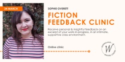 Banner image for Fiction Feedback Clinic with Sophie Overett