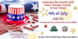 Banner image for The Australian American Association's 4th of July Celebration at King O'Malley's Irish Pub