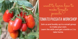 Banner image for Tomato Passata Workshop 